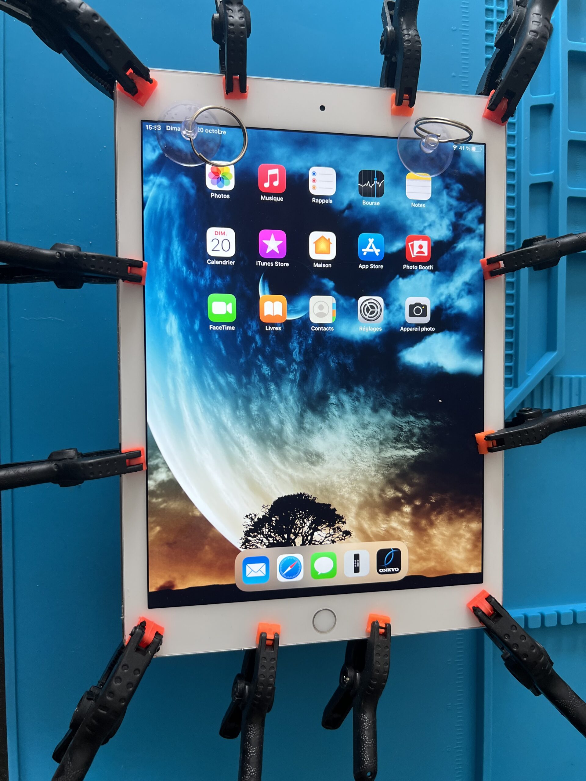 Ipad Air 2 remontage écran colle Test final